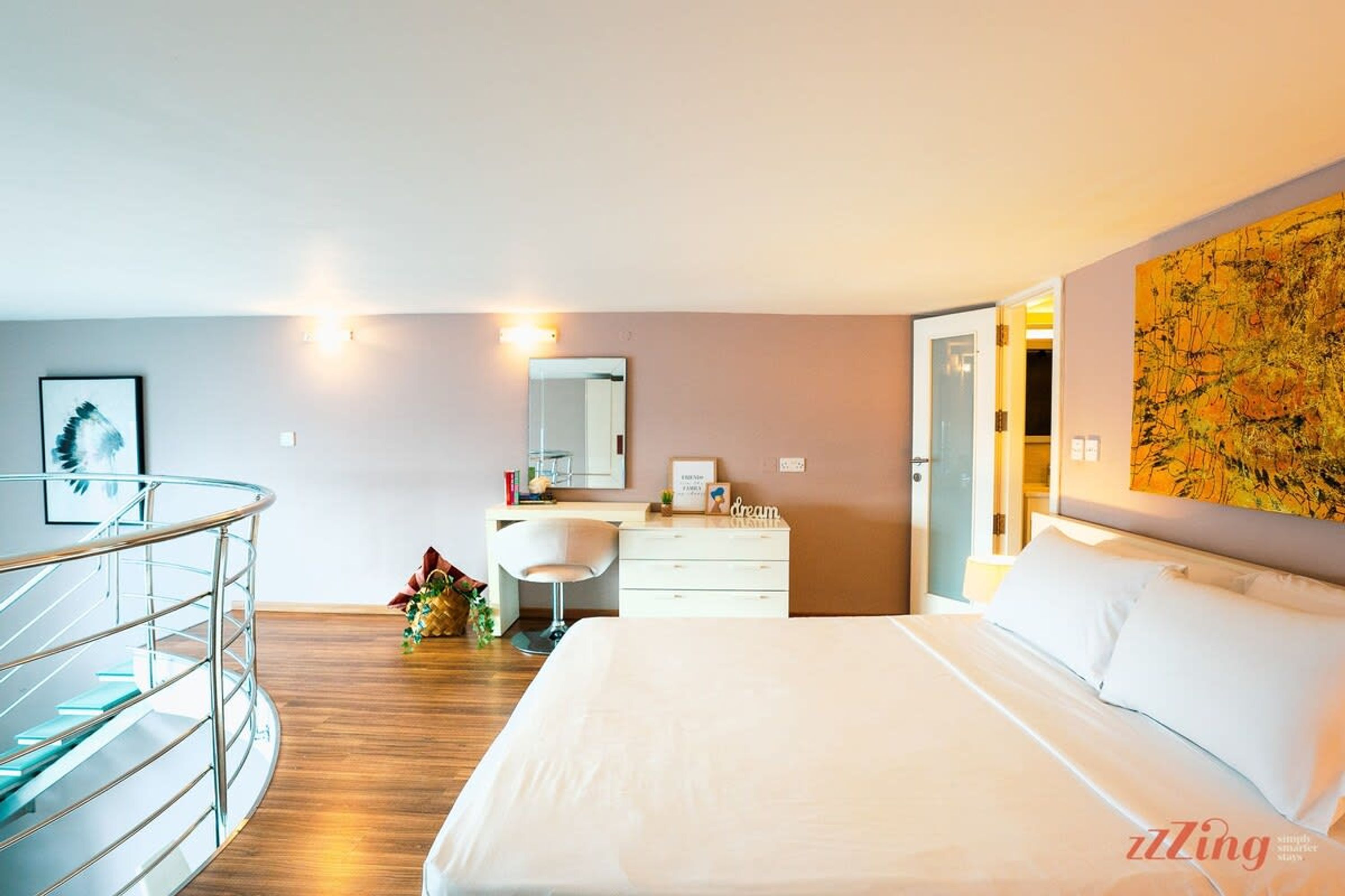 1 habitación, tabla de planchar con plancha y acceso a internet 