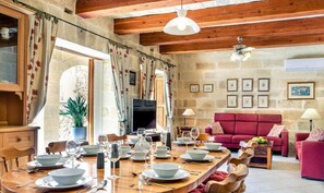 Villa | 4 bedrooms, Internet - Grand Gozo Farmhouse With Games Room Pool (Sannat)