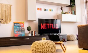 Appartement | 3 chambres, bureau, Internet