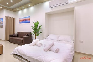 公寓 | 2 間臥室、熨斗/熨衣板、網路服務