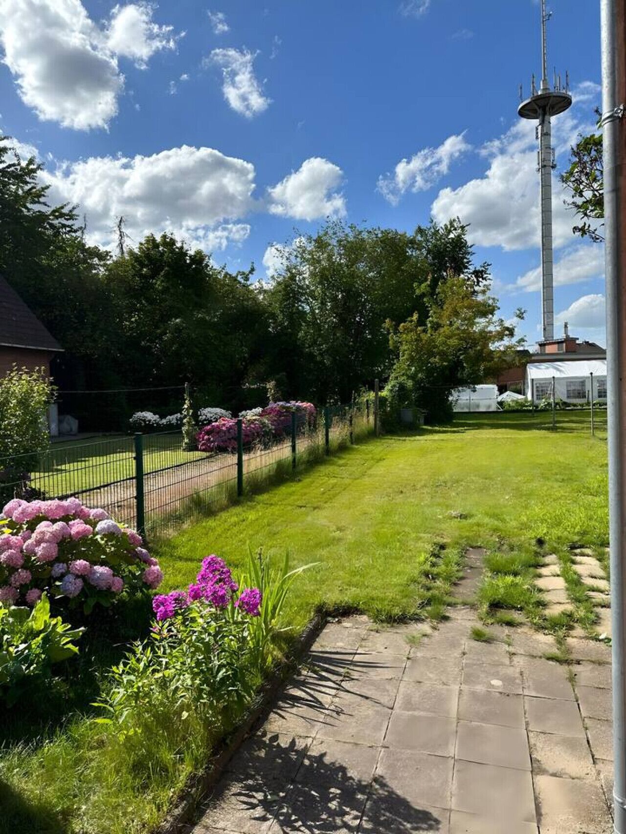 Enceinte de l’hébergement