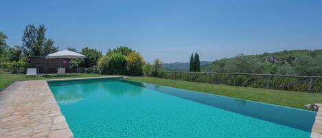Seasonal outdoor pool