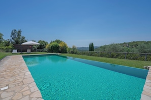 Sæsonbestemt udendørs pool