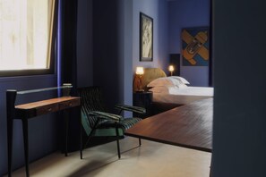 Suite de disseny | 1 dormitori, minibar, caixa forta a l'habitació i cortines opaques 