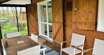 Chalet et Jardin Dans un Domaine Privé
