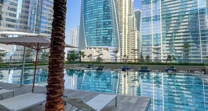 Relax in Style Central 1BDR Cityscape