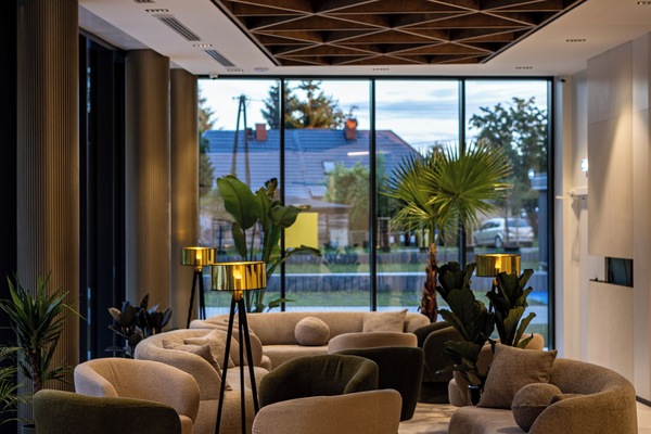 Lobby sitting area