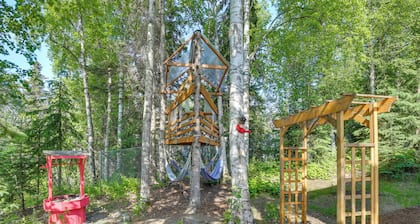 Spacious Eagle River Escape w/ Hot Tub + Views!