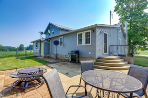 House (2 Bedrooms) | Interior - Ohio Farmhouse Retreat w/ Fire Pit & Patio (Monroeville)