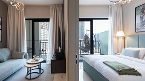 Deluxe Apartment, City View | City view