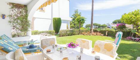 Restauration en plein air