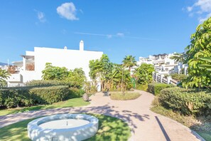 Family Apartment, Multiple Bedrooms, 2 Bathrooms, Mountainside (Sunset Golf International) | Property grounds - Sunset Golf International (Estepona)