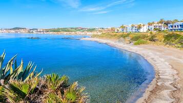 Accommodatie ligt op het strand