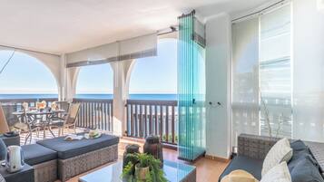 Appartement Familial, 2 chambres, 2 salles de bains (Puerta del mar 2 Mijas) | Vue de la chambre
