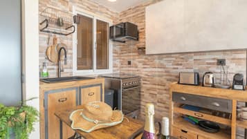 Honeymoon-Penthouse, 1 Schlafzimmer, Bergseite (Las Gaviotas de Calahonda) | Eigene Küche