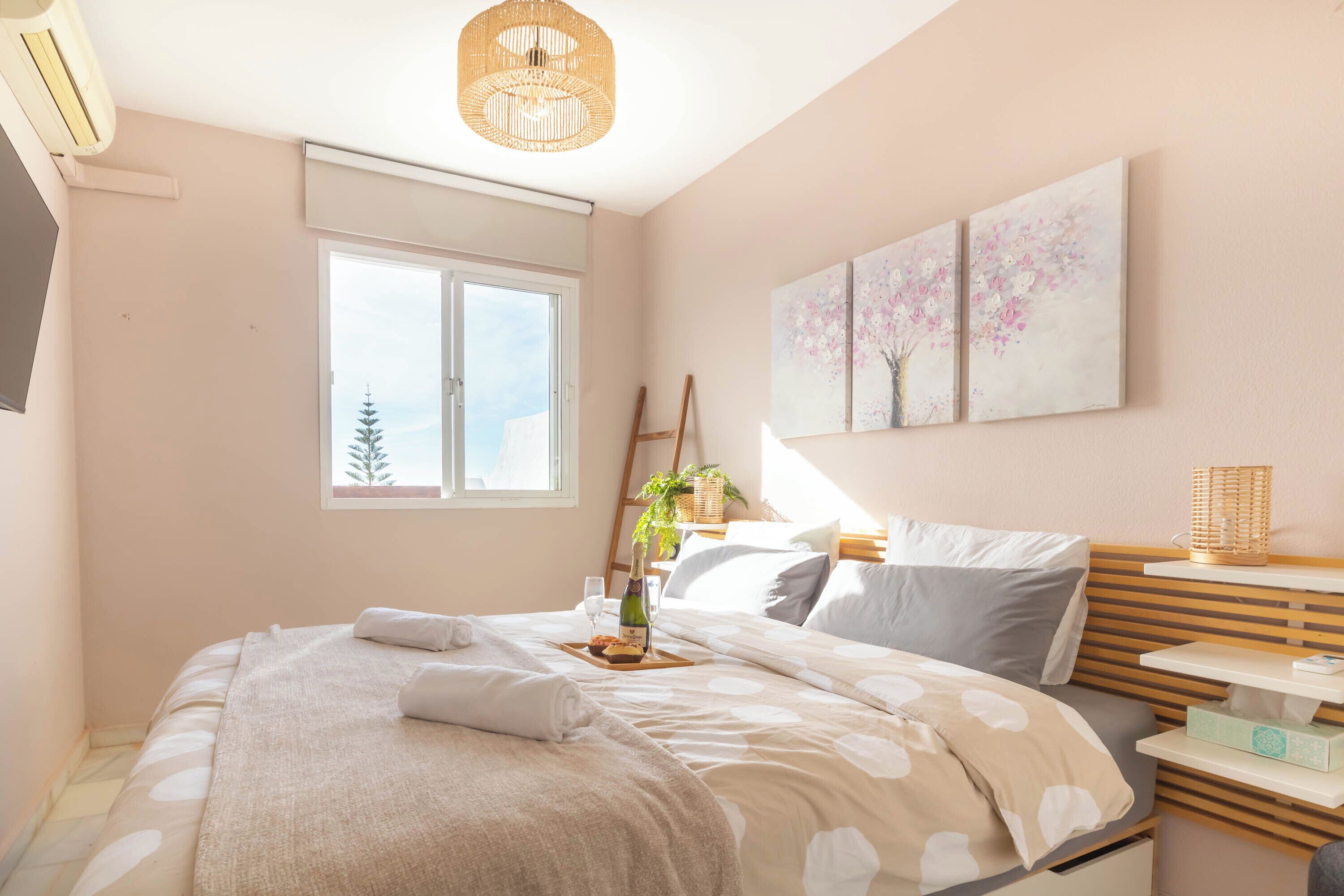 Honeymoon Penthouse, Multiple Bedrooms, Mountainside (Sol Vista Terrace) | 1 bedroom, iron/ironing board, free WiFi, bed sheets