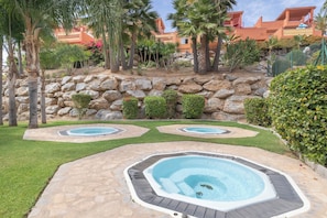 Honeymoon Apartment, 2 Bedrooms, 2 Bathrooms, Mountainside (Reserva De Marbella) | Outdoor spa tub - Reserva De Marbella (Marbella)