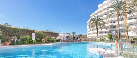 Honeymoon Apartment, Multiple Bedrooms, 2 Bathrooms (Coronado Beach Marbesa) | Pool