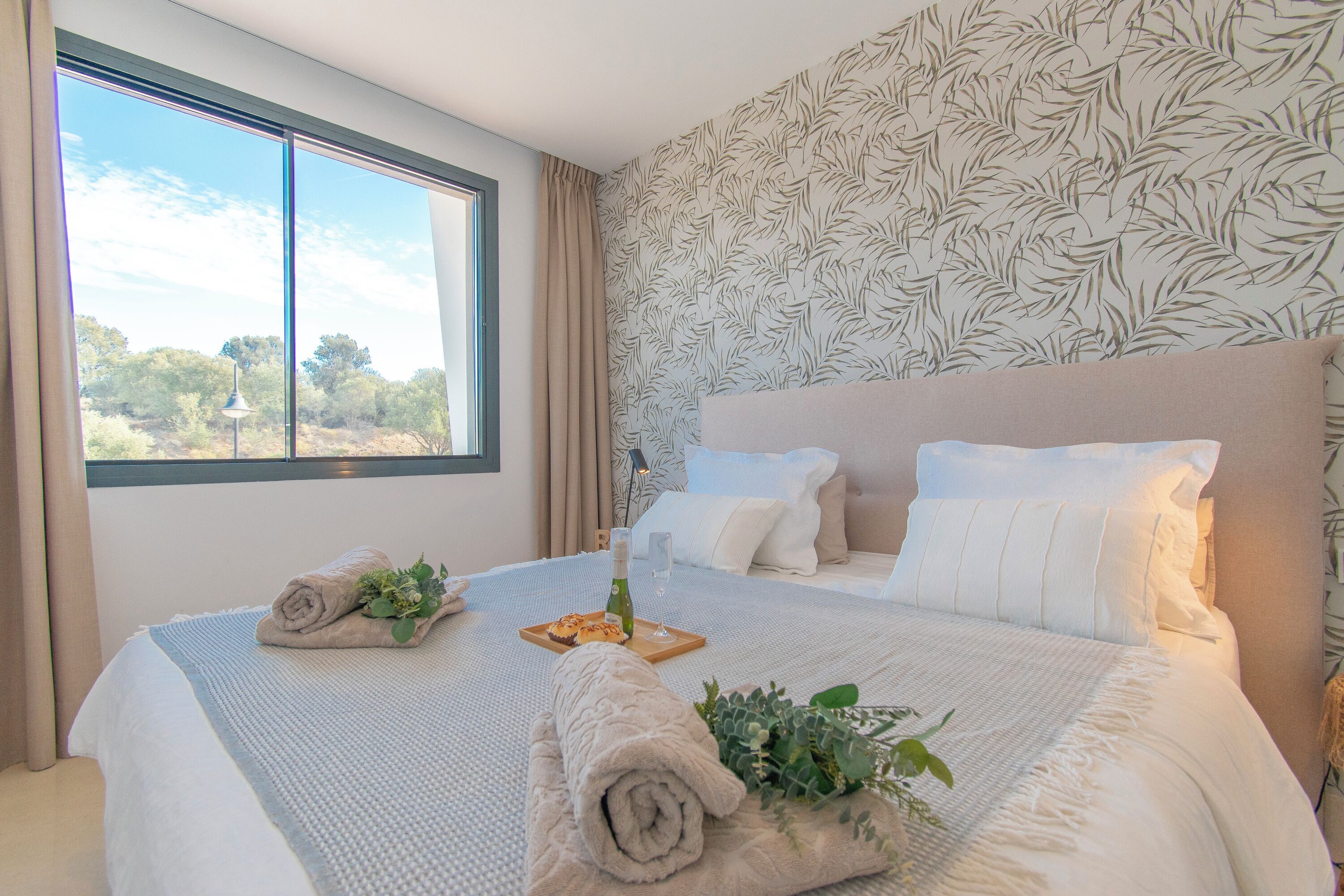 Hus – honeymoon, flere soverom, 2 bad (Casa La Cala Valvega) | 3 soverom, skrivebord for bærbar PC og strykejern/-brett