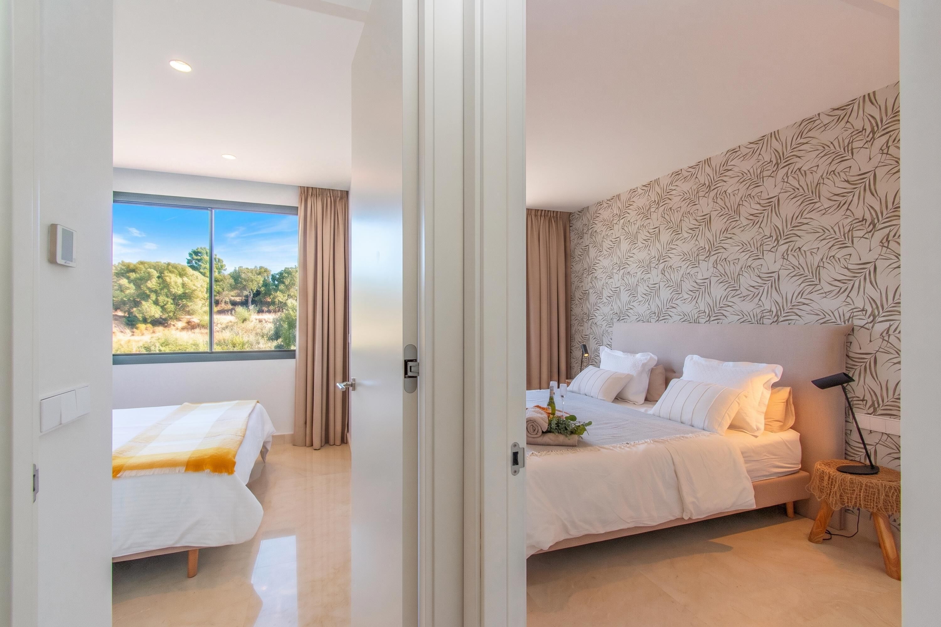 Häämatkatalo, 3 makuuhuonetta, 2 kylpyhuonetta (Casa La Cala Valvega) | 3 makuuhuonetta, kannettavalle tietokoneelle sopiva työtila