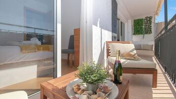 Appartement Lune de Miel, plusieurs chambres (Cambural Beach Apartment) | Terrasse/Patio