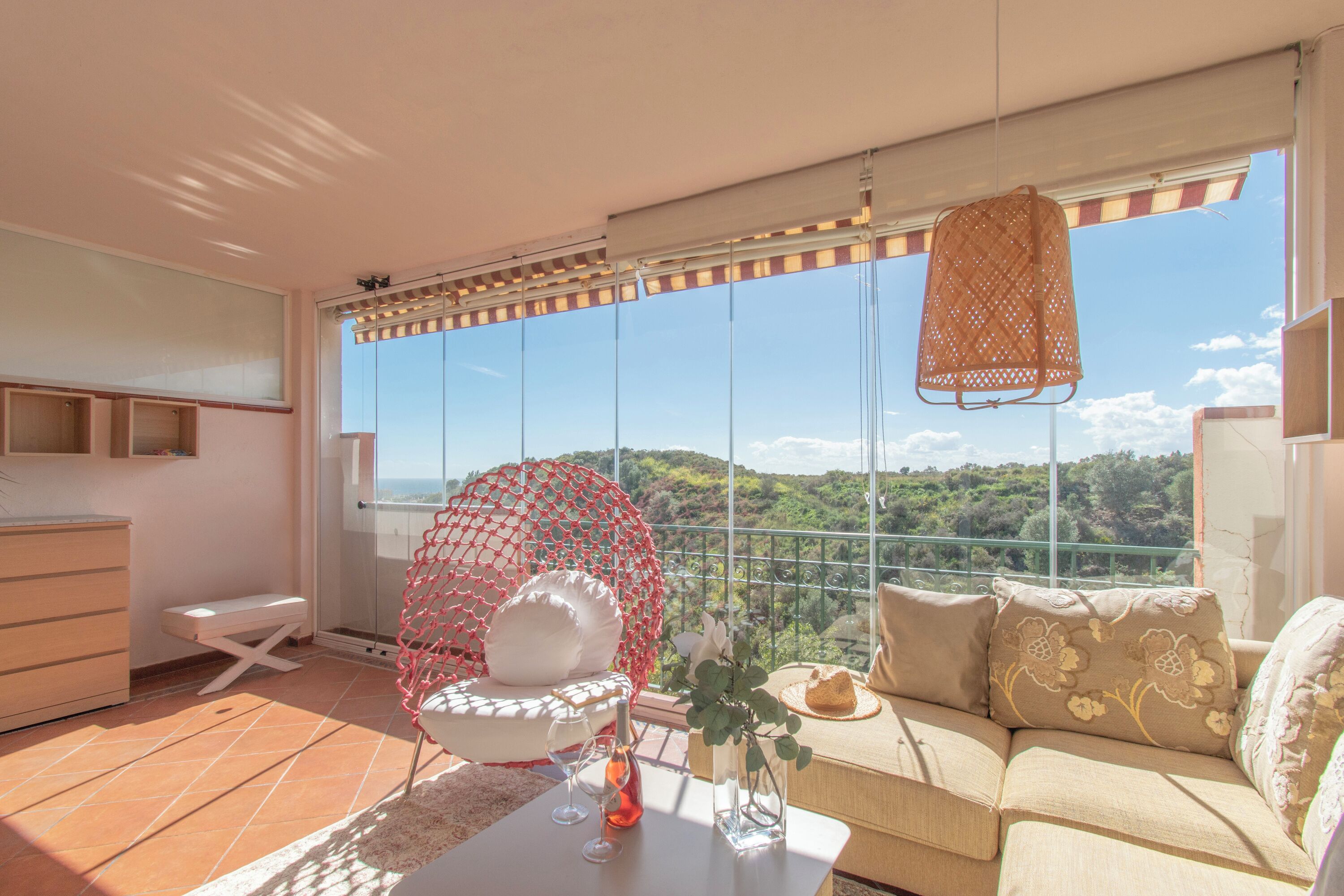 Honeymoon Apartment, Multiple Bedrooms, 2 Bathrooms, Mountainside (Paraiso De Riviera) | Living area