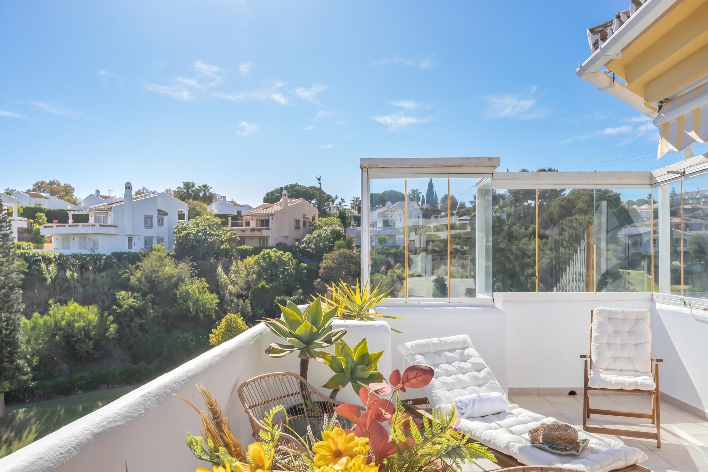 Honeymoon-Penthouse, Mehrere Schlafzimmer, 2 Bäder (Calahonda Golf) | Unterkunftsgelände