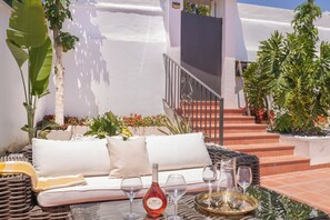 Terrasse sur le toit