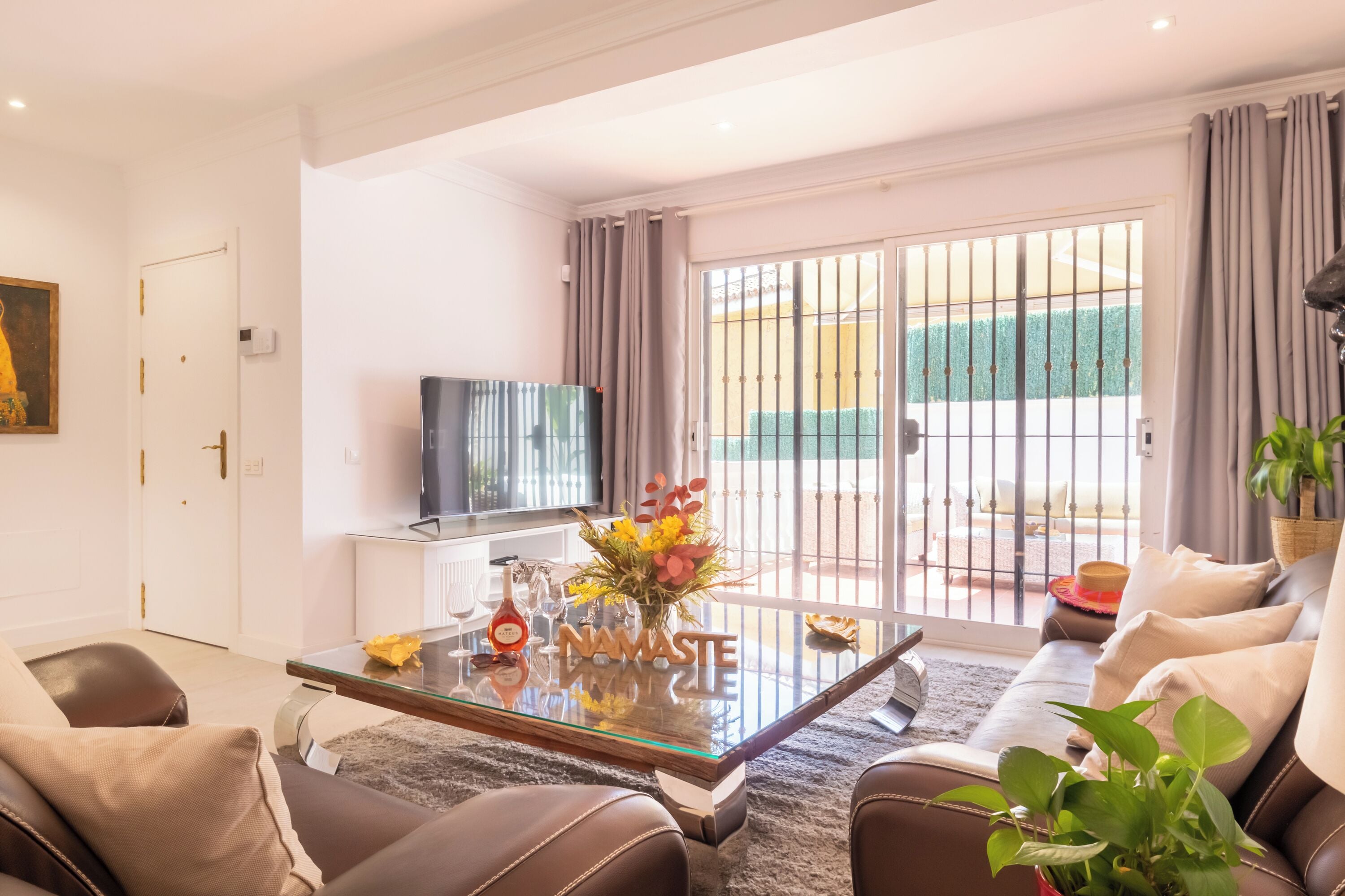 Honeymoon-Villa, Mehrere Schlafzimmer (Villa Caribe Playa) | Wohnbereich