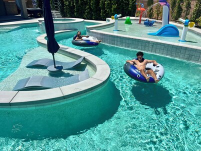 LAZY RIVER• Splash park• Pedal boats• Water slide• Theater• Arcades• Volleyball 