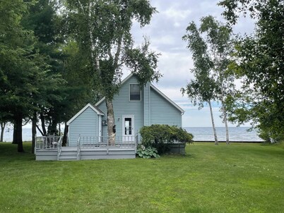 Lakefront home on breathtaking Lake Huron. 