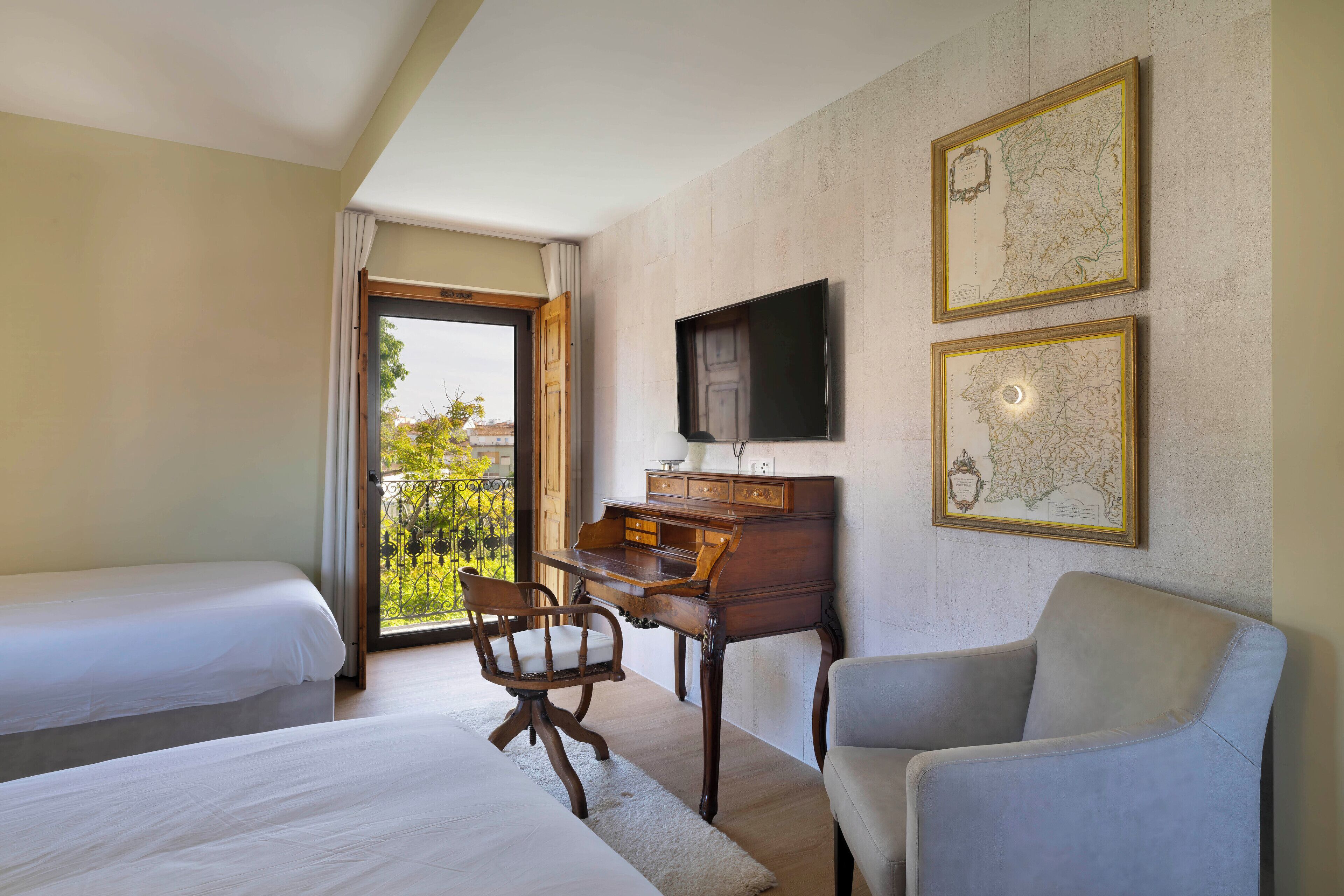 Standard Double or Twin Room, Balcony, Garden View | Egyptian cotton sheets, premium bedding, memory-foam beds