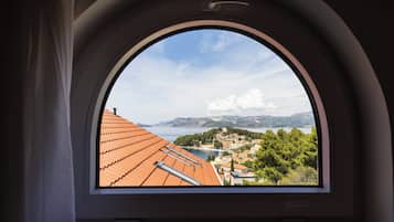 Uitzicht vanuit accommodatie