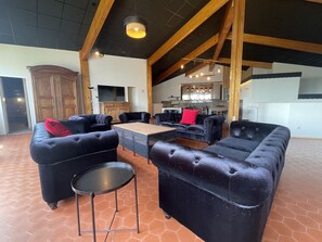 TV, fireplace - Exceptionnel Loft à Altitude 1500 (Le Lioran)