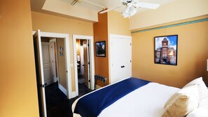 2 bedrooms, desk, iron/ironing board, free WiFi