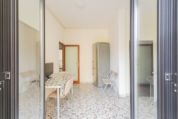 Apartment, Balcony | Living area | 35-inch TV with digital channels