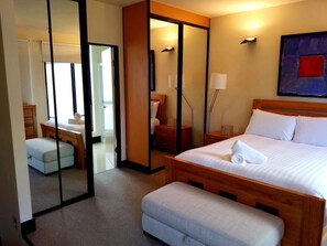 3 bedrooms, desk, iron/ironing board, free WiFi