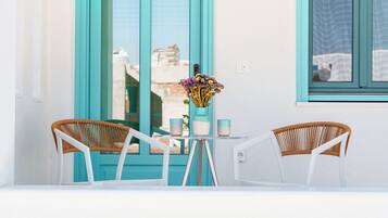 Suite Supérieure, vue montagne | Terrasse/Patio