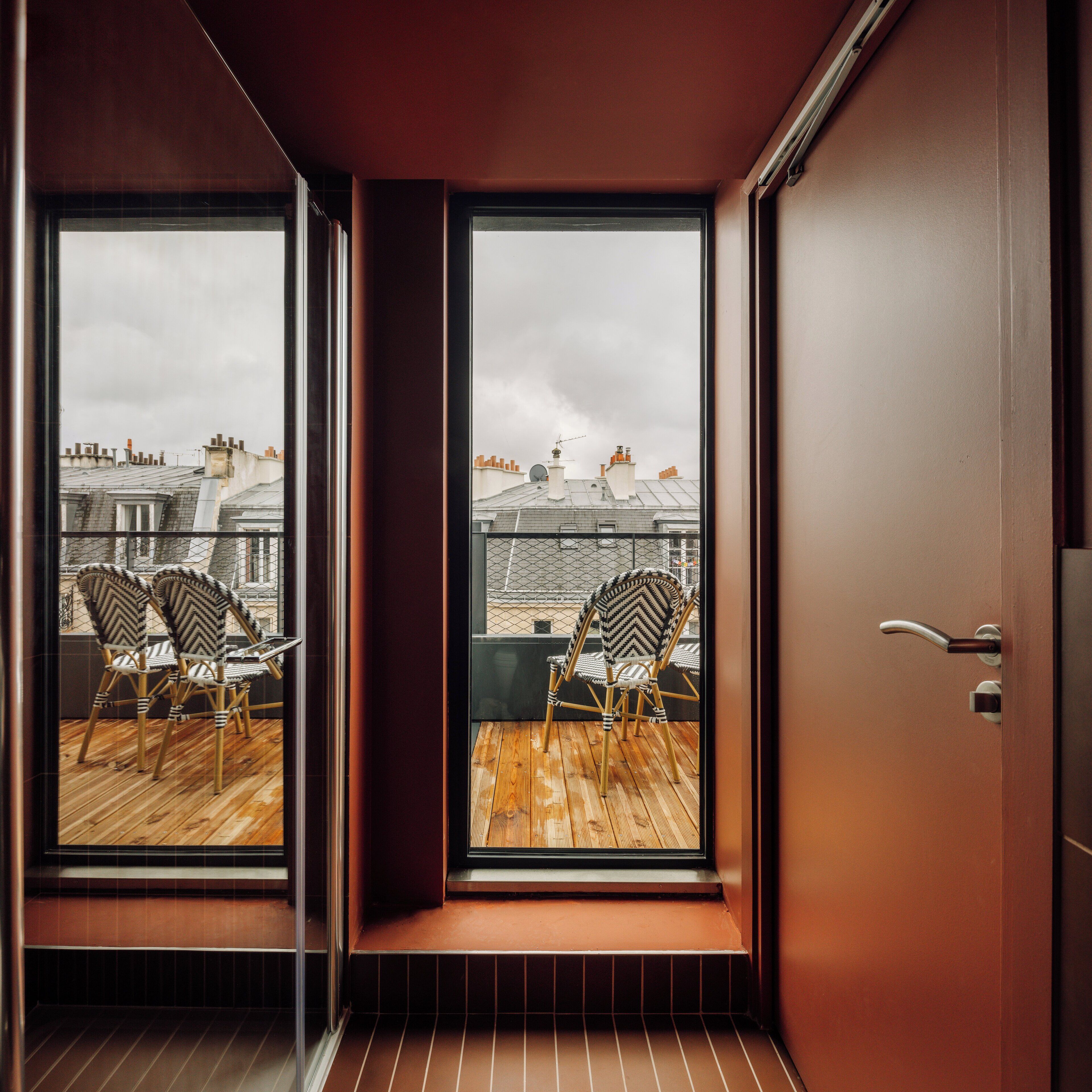 City Studio with Balcony | Udsigt fra balkon