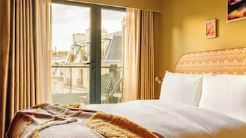 Terrace Suite | Premium bedding, in-room safe, individually decorated