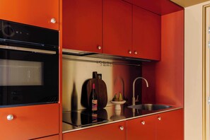 Family Apartment | Private kitchen | High chair