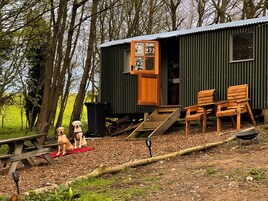 Decoración personalizada, muebles diferentes y ropa de cama 