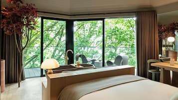 Casa sull'albero Luxury | 1 camera, una cassaforte in camera, tende oscuranti, Wi-Fi gratuito
