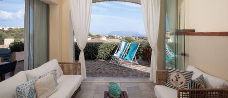 Apartamento, vistas al mar | Terraza o patio