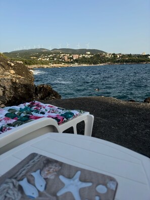 Vue depuis l’hébergement