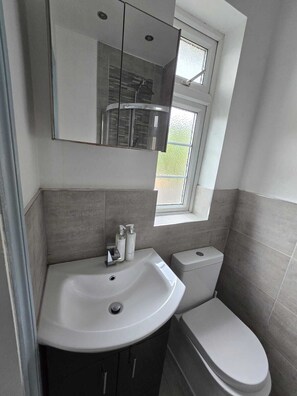 Camera, 1 camera da letto, vista città | Doccia