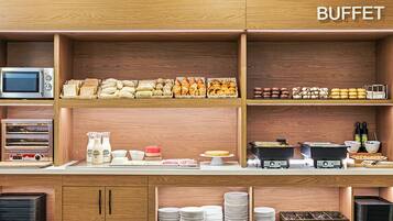 Päivittäinen buffetaamiainen maksusta