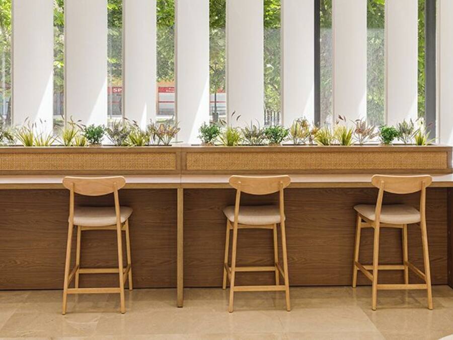 Breakfast area