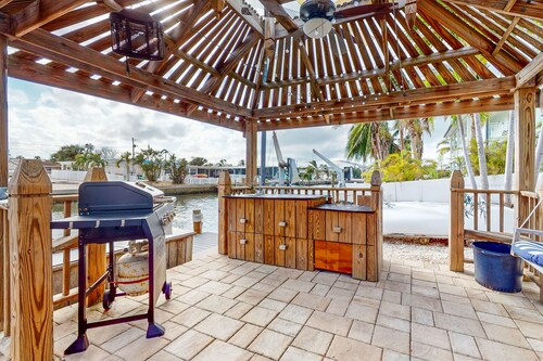 Waterfront Home with  Pool, Private Washer & Dryer, and Gazebo