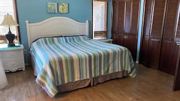 3 bedrooms, iron/ironing board, travel cot, WiFi